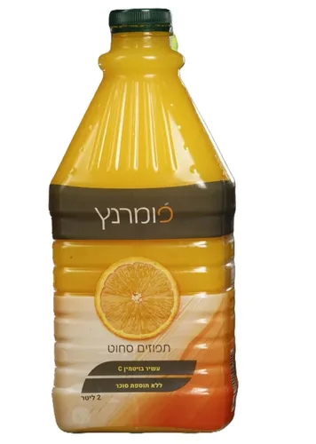 מיץ תפוזים 2 ליטר